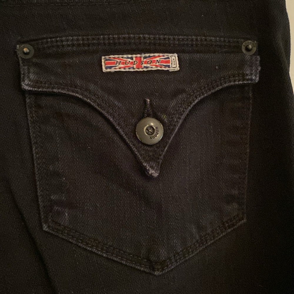 Hudson black jeans - size 28